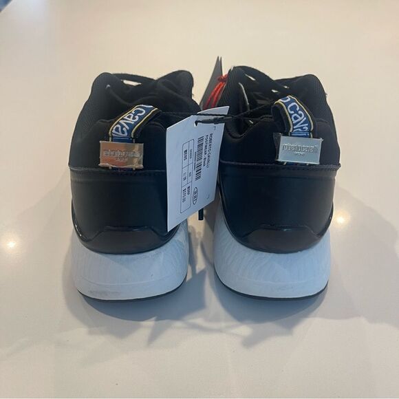 Robert Cavalli Sport Black Sneakers athletic shoes Nwob size 39 main image 5